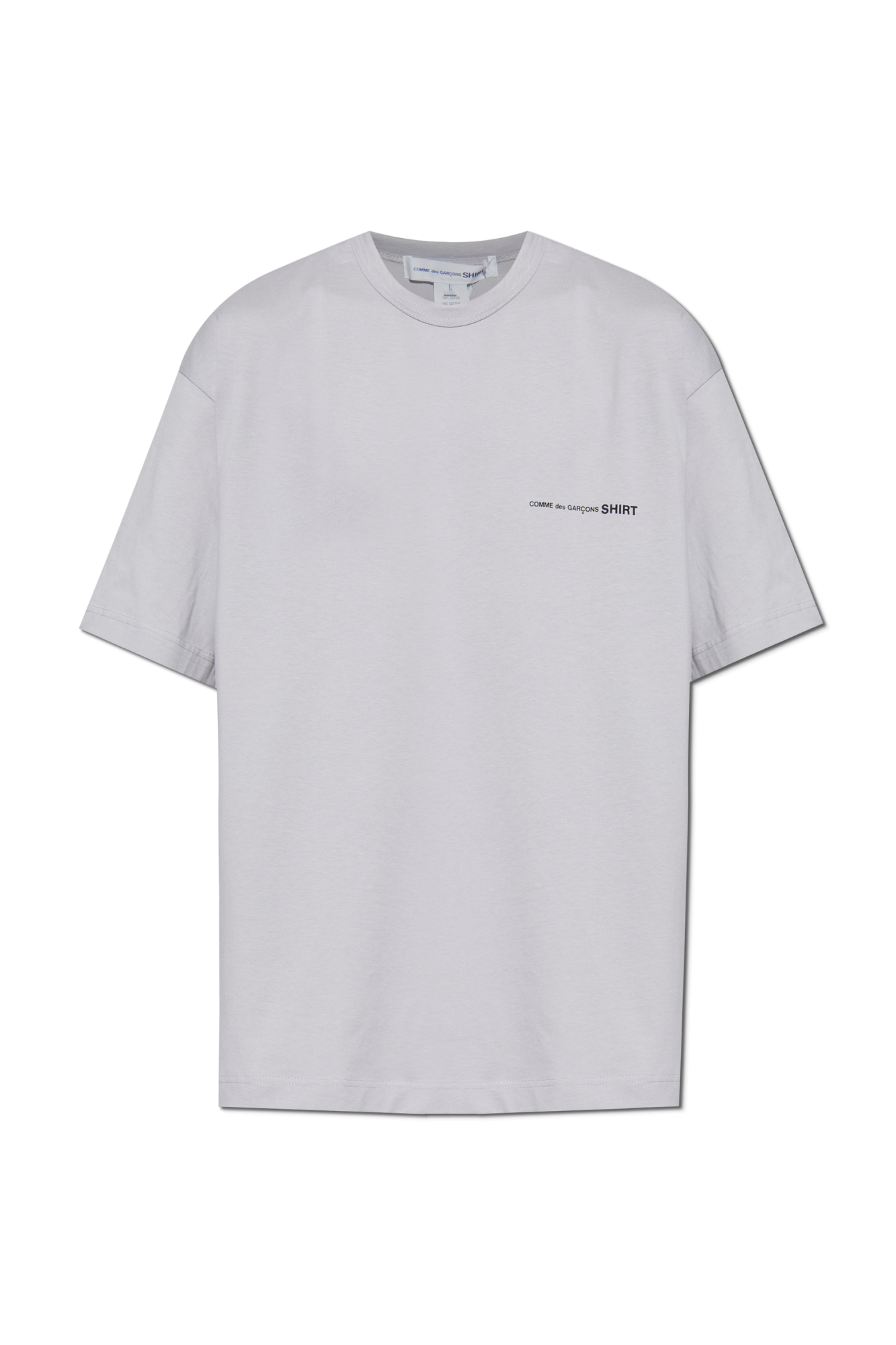Tシャツ・カットソー COMME des GARCONS SS25 T-SHIRT WITH LOGO (FO T023 2) Comme des Garçons Shirt T-shirt with printed logo | Men's